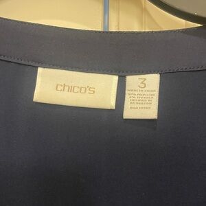 Chico's Deep Blue Blouse